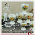 China-Fabrik-Großverkauf-keramischer Porzellan-Eierbecher-Becher